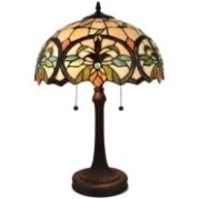 Tiffany Table Lamp - AM313TL16B - handcrafted Tiffany stained glass lamp