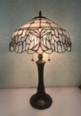 Tiffany Table Lamp - AM315TL16 - handcrafted Tiffany stained glass lamp
