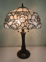 Tiffany Table Lamp - AM316TL16 - handcrafted Tiffany stained glass lamp