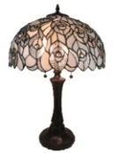 Tiffany Table Lamp - AM320TL16 - handcrafted Tiffany stained glass lamp