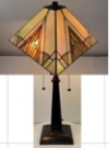 Tiffany Table Lamp - AM350TL14 - handcrafted Tiffany stained glass lamp