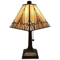 Tiffany Table Lamp - AM362TL08 - handcrafted Tiffany stained glass lamp
