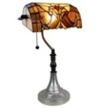 Tiffany Table Lamp - AM367TL10 - handcrafted Tiffany stained glass lamp