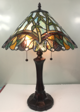 Tiffany Table Lamp - AM368TL16 - handcrafted Tiffany stained glass lamp