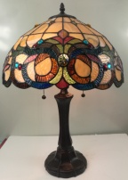 Tiffany Table Lamp - AM369TL16 - handcrafted Tiffany stained glass lamp