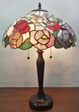 Tiffany Table Lamp - AM370TL16 - handcrafted Tiffany stained glass lamp