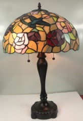 Tiffany Table Lamp - AM372TL16 - handcrafted Tiffany stained glass lamp