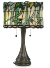 Tiffany Table Lamp - AM379TL12 - handcrafted Tiffany stained glass lamp