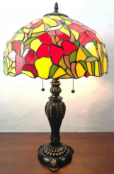 Tiffany Table Lamp - AM383TL16 - handcrafted Tiffany stained glass lamp