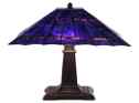 BB388+1446 - handcrafted Tiffany stained glass lamp