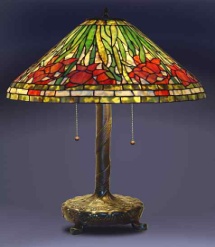 Tiffany Table Lamp - DAF101 - handcrafted Tiffany stained glass lamp