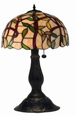 Tiffany Table Lamp - DY08009-12TL - handcrafted Tiffany stained glass lamp