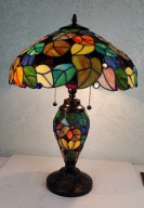 Tiffany Table Lamp - DYLA-1 - handcrafted Tiffany stained glass lamp
