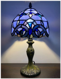 Tiffany Table Lamp - ET0819 - handcrafted Tiffany stained glass lamp