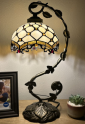Tiffany Table Lamp - ET0824 - handcrafted Tiffany stained glass lamp