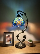 Tiffany Table Lamp - ET0842 - handcrafted Tiffany stained glass lamp