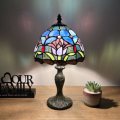 Tiffany Table Lamp - ET0856 - handcrafted Tiffany stained glass lamp