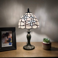 Tiffany Table Lamp - ET0863-B - handcrafted Tiffany stained glass lamp