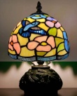 Tiffany Table Lamp - ET08A21 - handcrafted Tiffany stained glass lamp