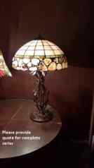 Tiffany Table Lamp - HS-12JSTL - handcrafted Tiffany stained glass lamp