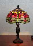 Tiffany Table Lamp - HS533RL10 - handcrafted Tiffany stained glass lamp