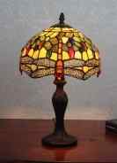 Tiffany Table Lamp - HS534YL10 - handcrafted Tiffany stained glass lamp