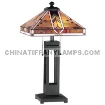 Tiffany Table Lamp - MV-014TL - handcrafted Tiffany stained glass lamp
