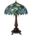 SG129-18
-1-RGB20 - handcrafted Tiffany stained glass lamp