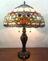 Tiffany Table Lamp - SG138-18-1-AI20 - handcrafted Tiffany stained glass lamp