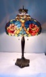 Tiffany Table Lamp - SG158-18-1-RHL20 - handcrafted Tiffany stained glass lamp