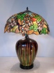 Tiffany Table Lamp - SG180-17-1-RIH20 - handcrafted Tiffany stained glass lamp
