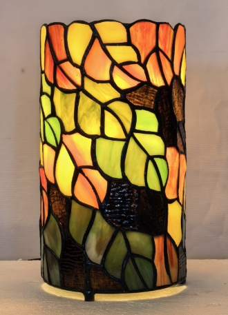 Tiffany Table Lamp - TF05036B - handcrafted Tiffany stained glass lamp