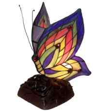 Tiffany Table Lamp - TF08006BF - handcrafted Tiffany stained glass lamp