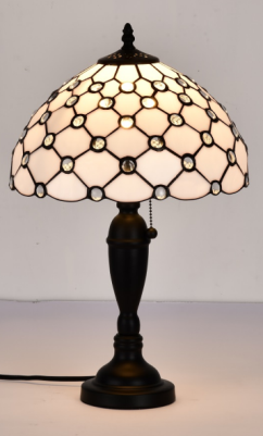 Tiffany Table Lamp - TF120052 - handcrafted Tiffany stained glass lamp