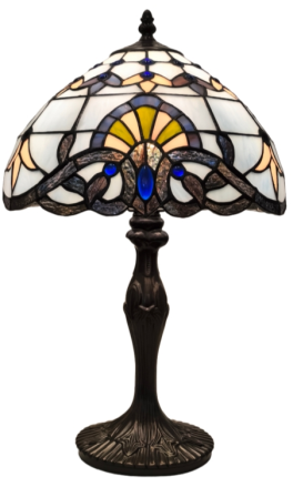 Tiffany Table Lamp - TF12024A - handcrafted Tiffany stained glass lamp