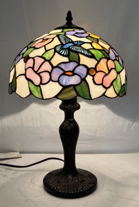 Tiffany Table Lamp - TF12032B - handcrafted Tiffany stained glass lamp