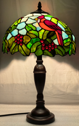 Tiffany Table Lamp - TF12052B - handcrafted Tiffany stained glass lamp