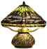Tiffany Table Lamp - TF1602MA - handcrafted Tiffany stained glass lamp