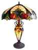 Tiffany Table Lamp - TF18-HDTL - handcrafted Tiffany stained glass lamp