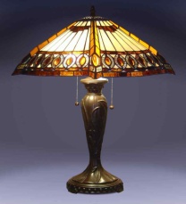 Tiffany Table Lamp - TF3051TL - handcrafted Tiffany stained glass lamp