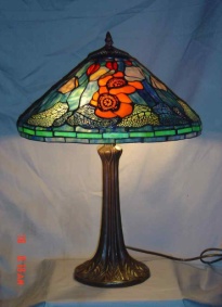 Tiffany Table Lamp - TF3066 - handcrafted Tiffany stained glass lamp