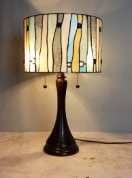 Tiffany Table Lamp - TF7030TL - handcrafted Tiffany stained glass lamp