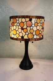 Tiffany Table Lamp - TF7052TL - handcrafted Tiffany stained glass lamp