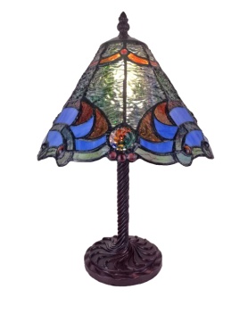Tiffany Table Lamp - TFBB-10TL - handcrafted Tiffany stained glass lamp