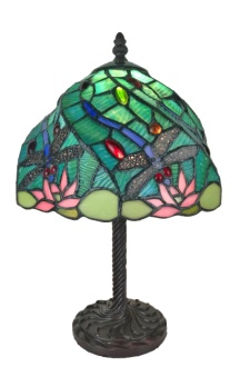 Tiffany Table Lamp - TFLFDL-10TL - handcrafted Tiffany stained glass lamp