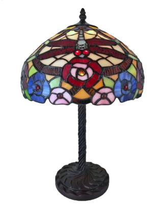 Tiffany Table Lamp - TFLFDL-16TL - handcrafted Tiffany stained glass lamp