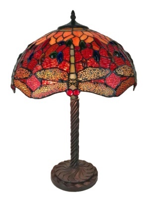 Tiffany Table Lamp - TFODL-16TL - handcrafted Tiffany stained glass lamp