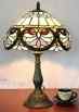 Tiffany Table Lamp - TFTL-1014 - handcrafted Tiffany stained glass lamp