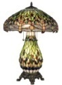 TR860-18
-8-L860-8 - handcrafted Tiffany stained glass lamp