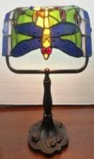 Tiffany Table Lamp - YH001TL - handcrafted Tiffany stained glass lamp
